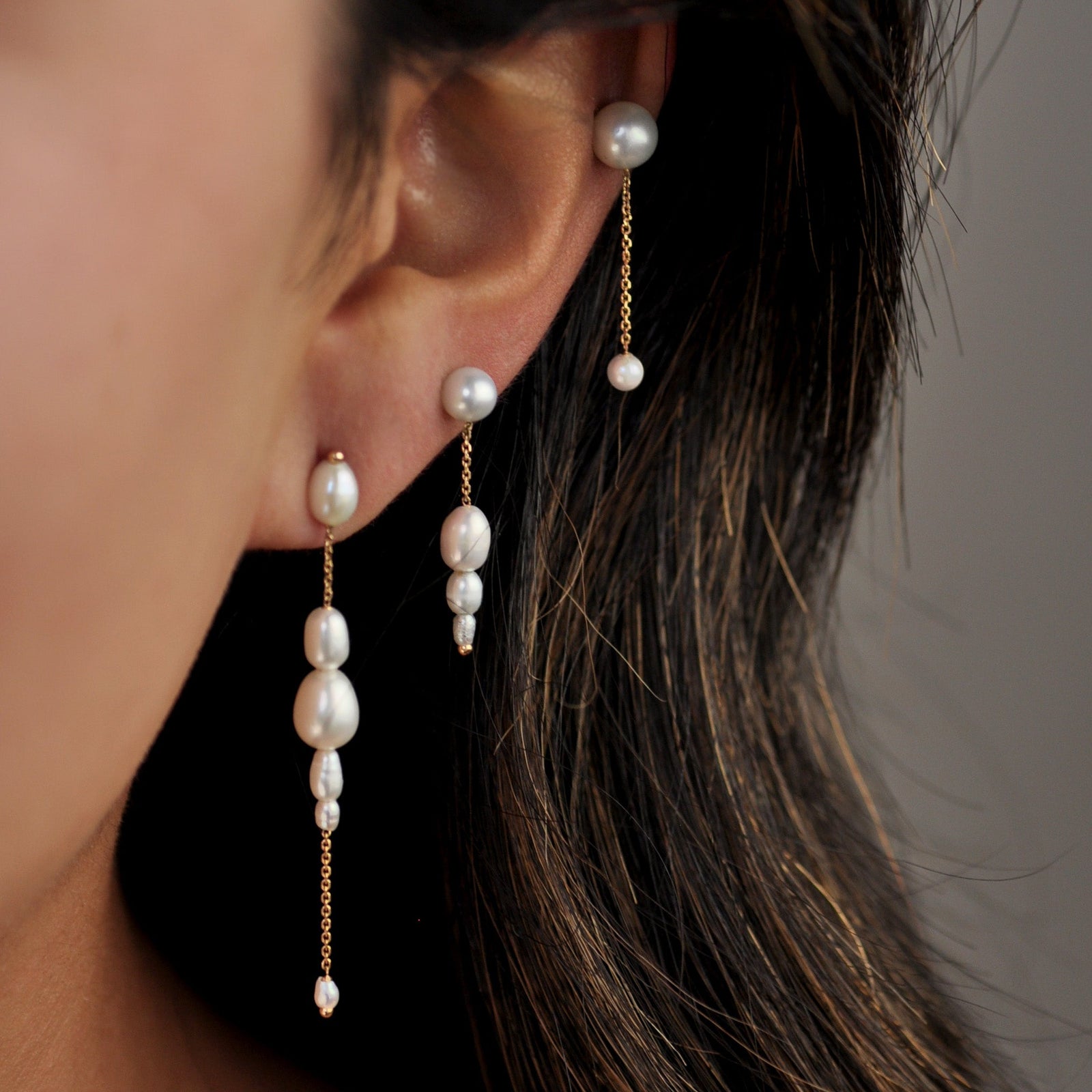 White Space Jewelry Palazzo Pearl Earrings