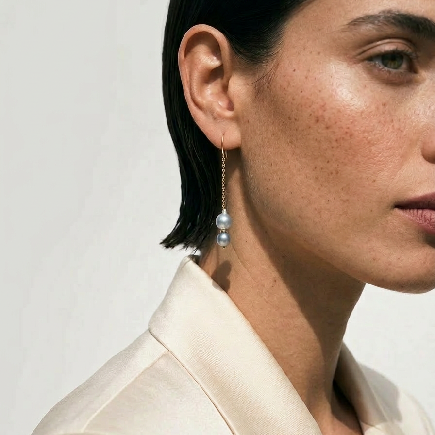 Lunette Chain Earrings