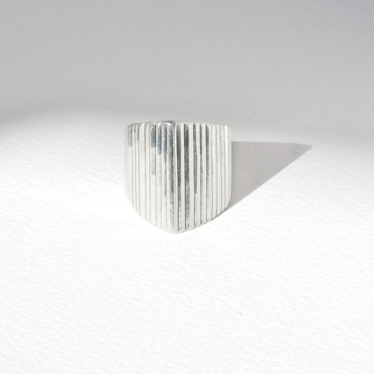 Vintage Modernist Column Ring