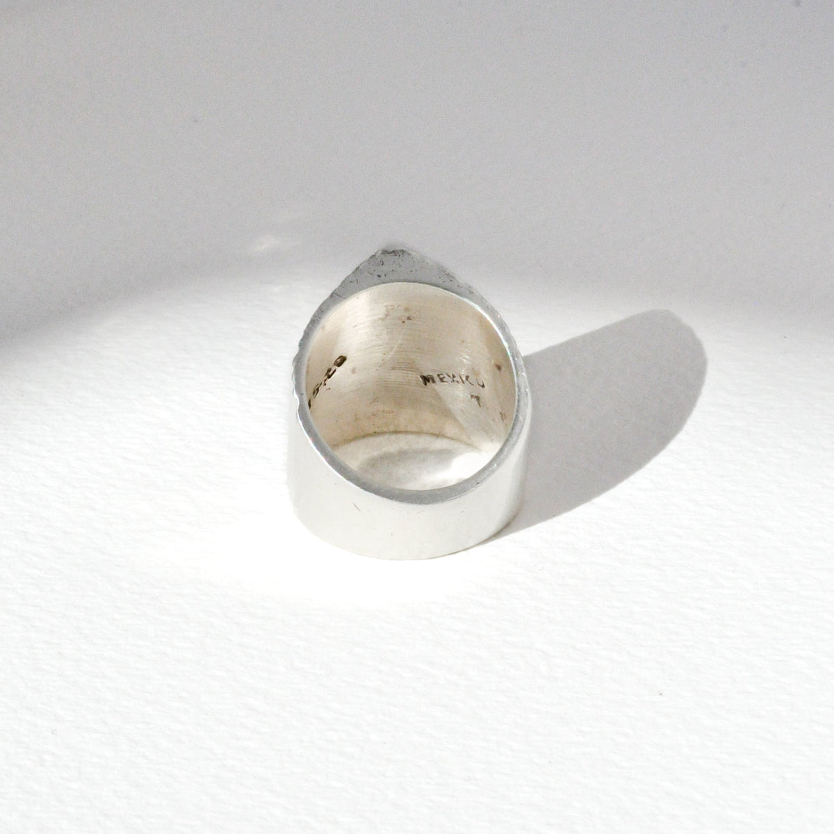 Vintage Modernist Column Ring