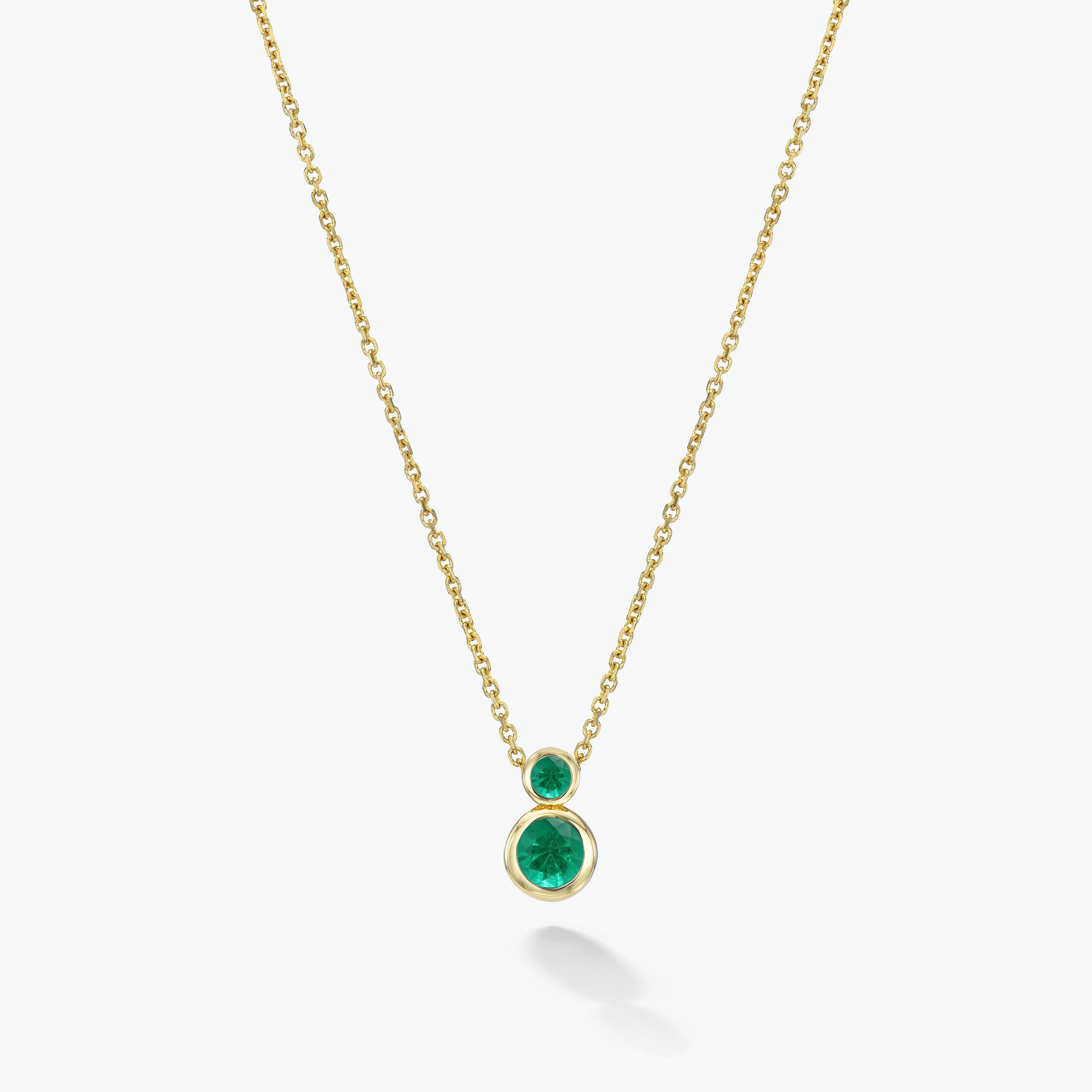 ネックレス・ペンダント Clear Dewdrops Necklace Dewdrop Gemstone Necklace | White/Space