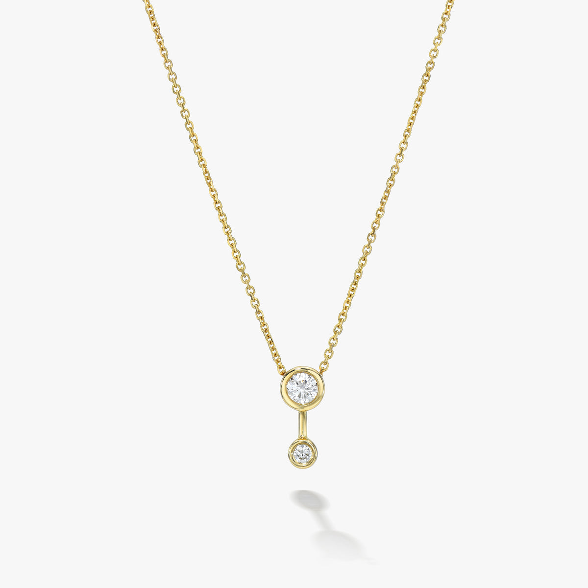 Duo Diamond Necklace