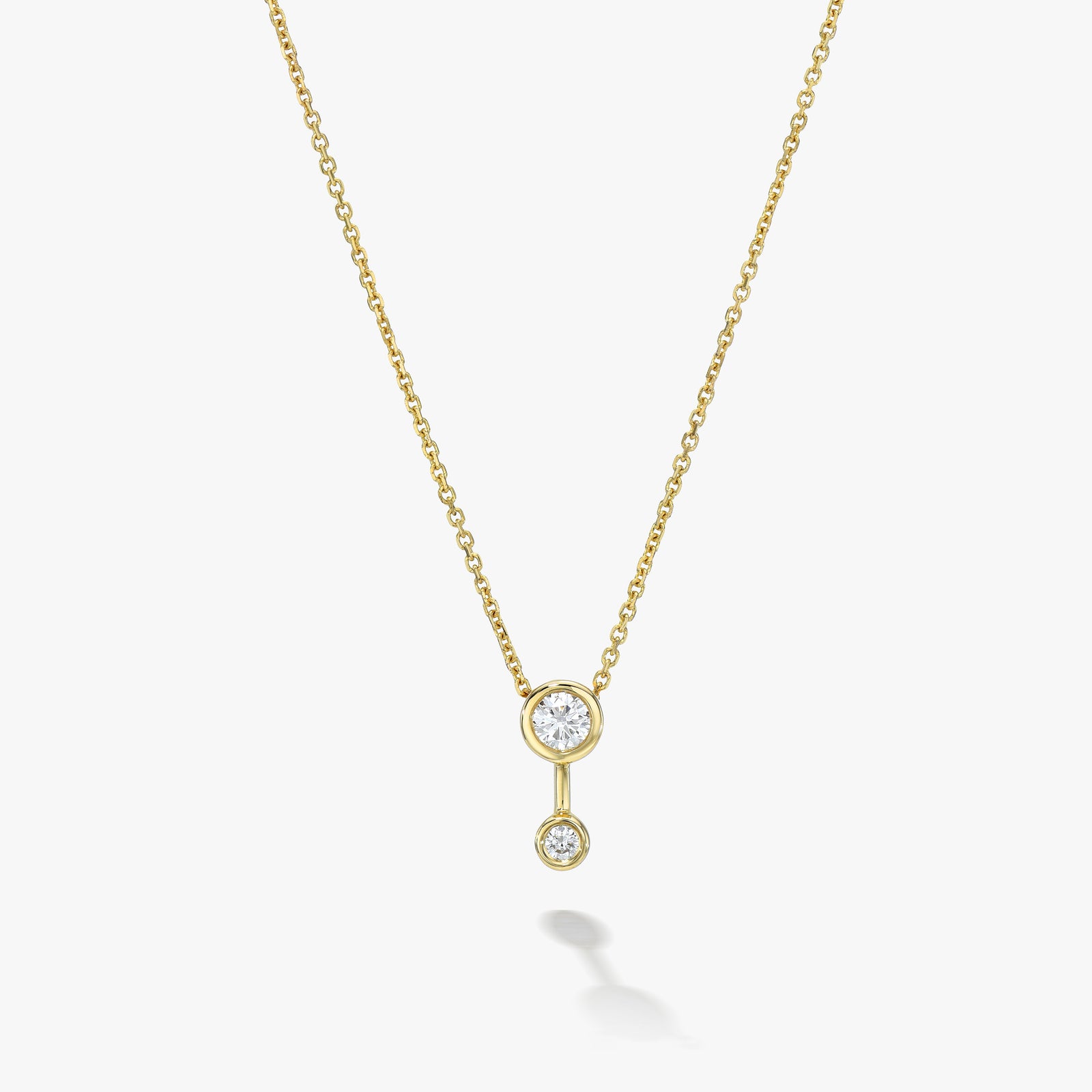 Duo Diamond Necklace