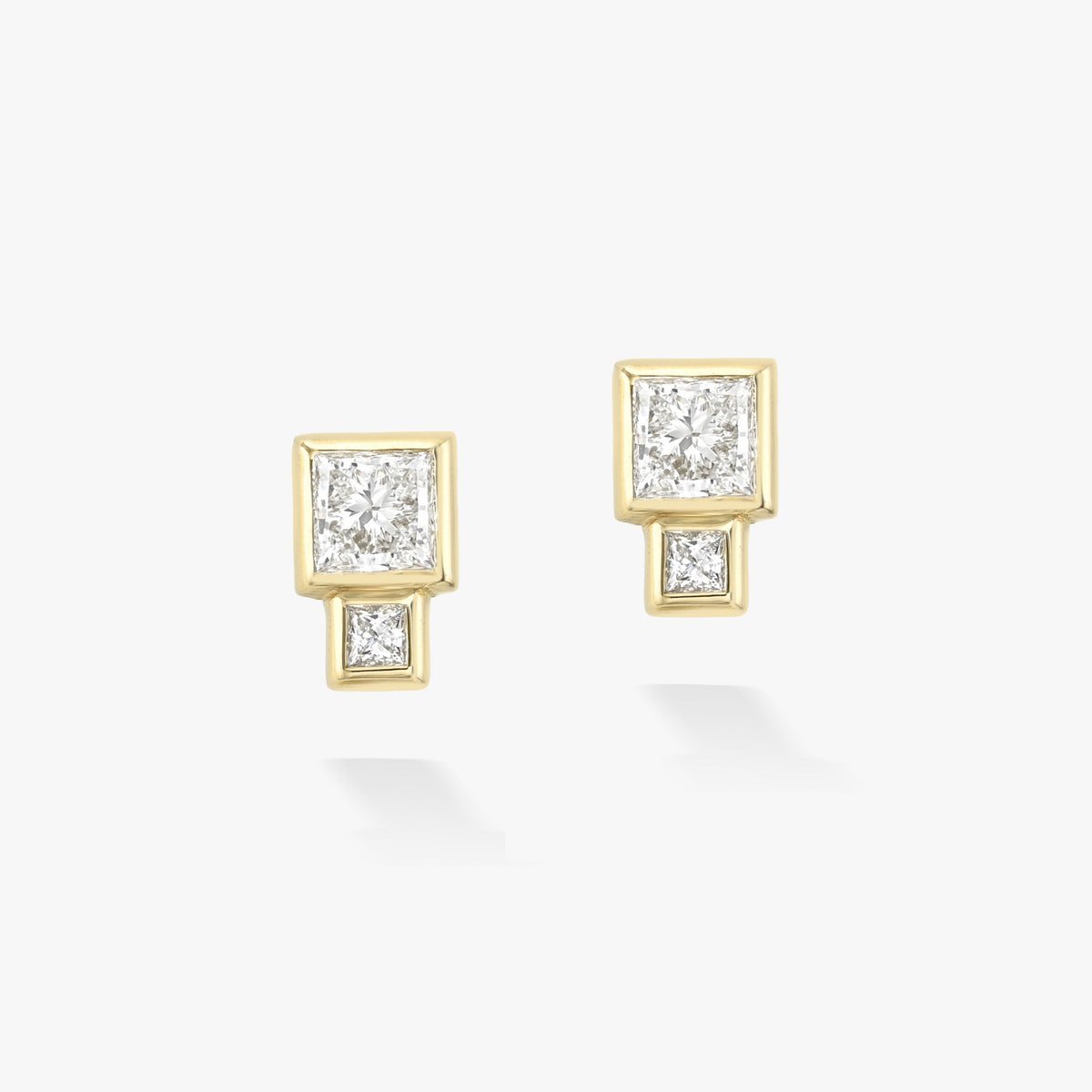 Lab-Grown Diamond Bruta Earring