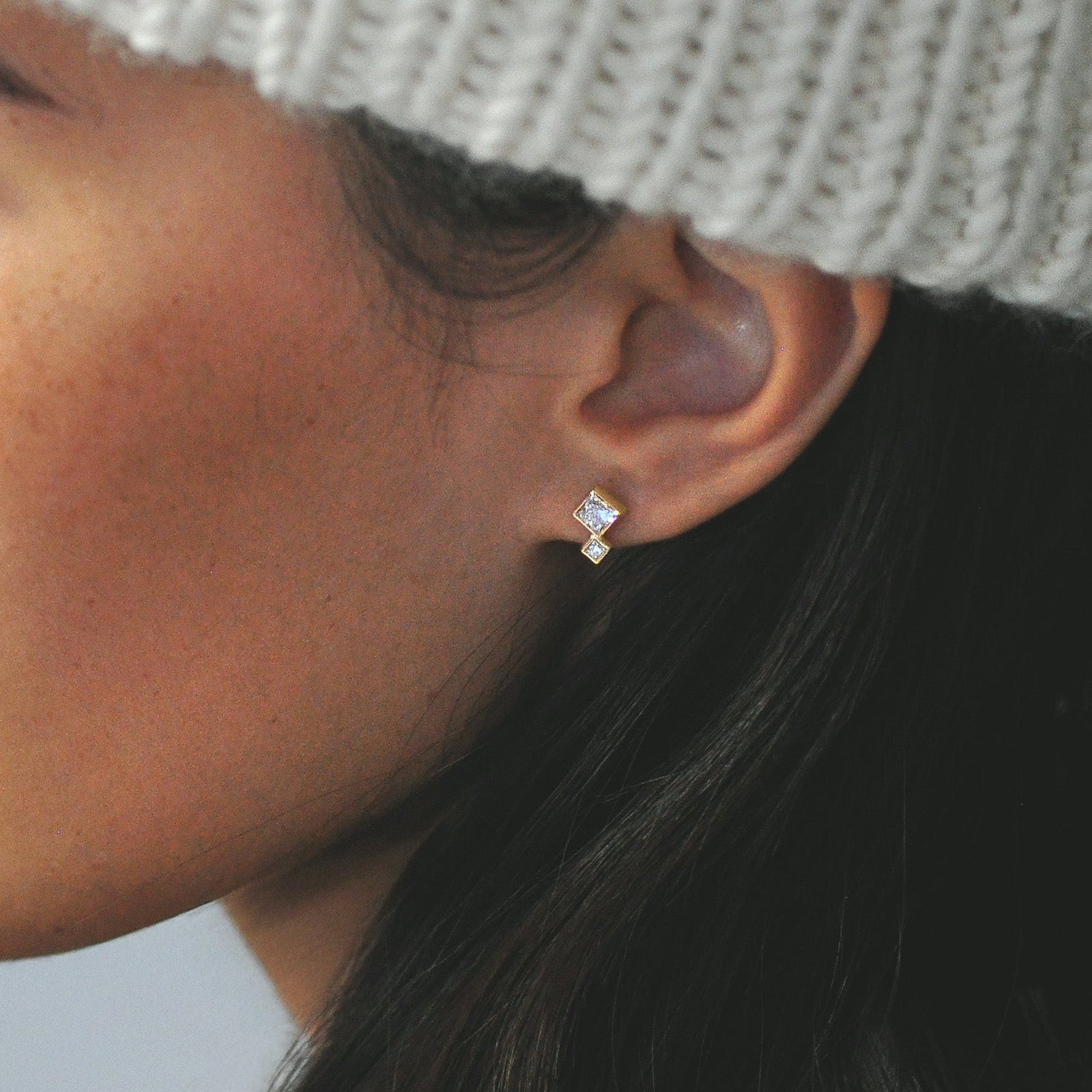 Diamond Fada Earring