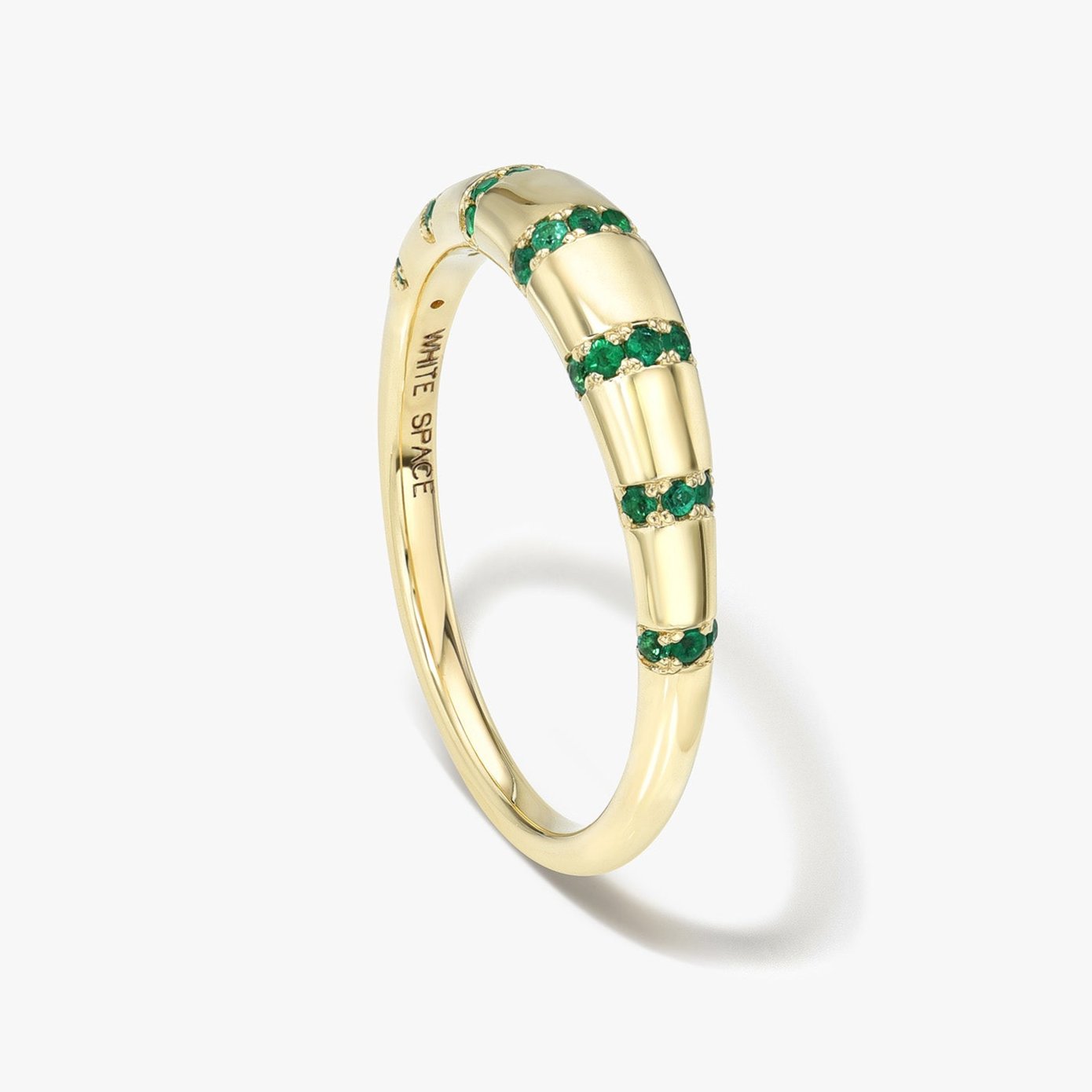 Emerald Stripe Bubble Band