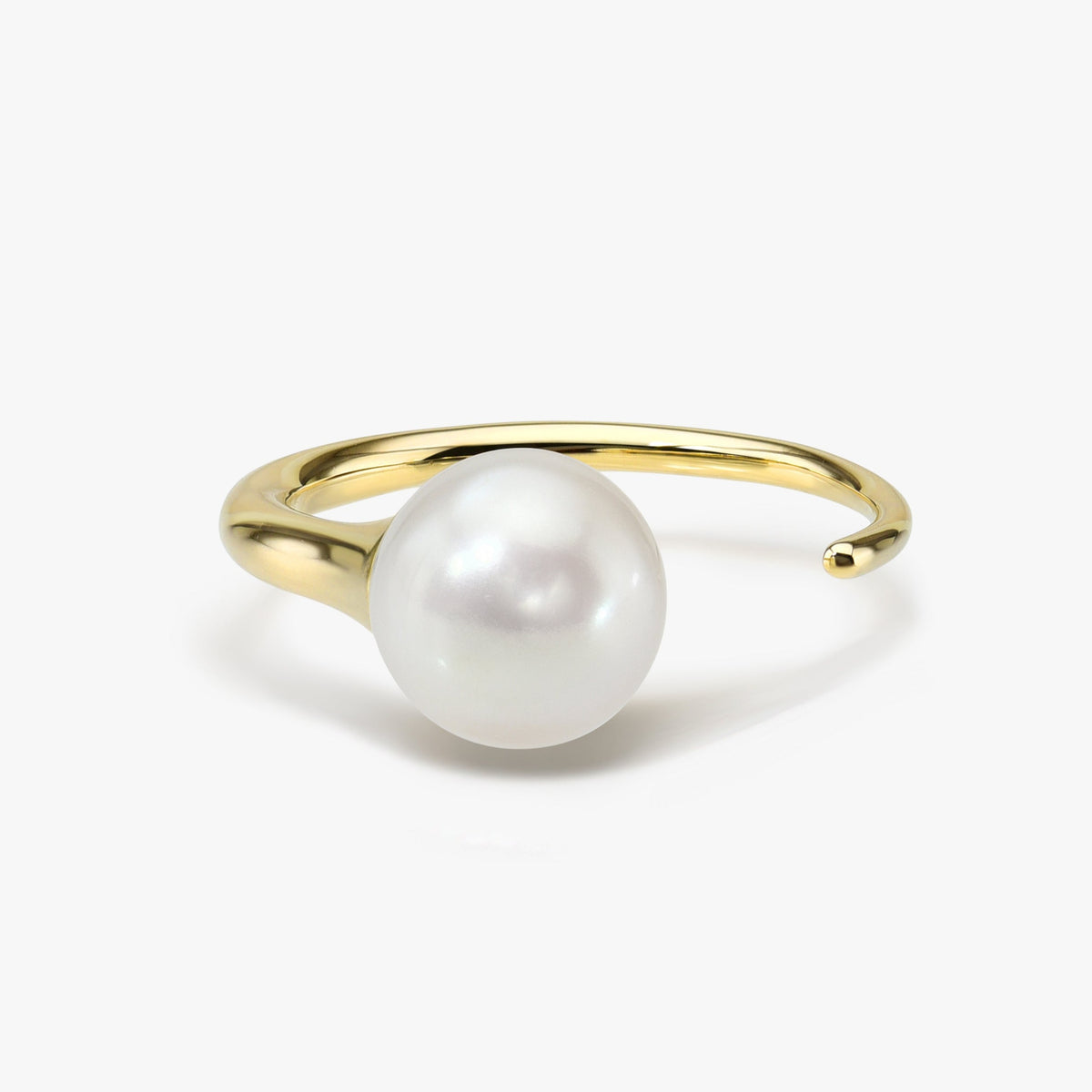 Illusion Ring, White or Pink Pearl