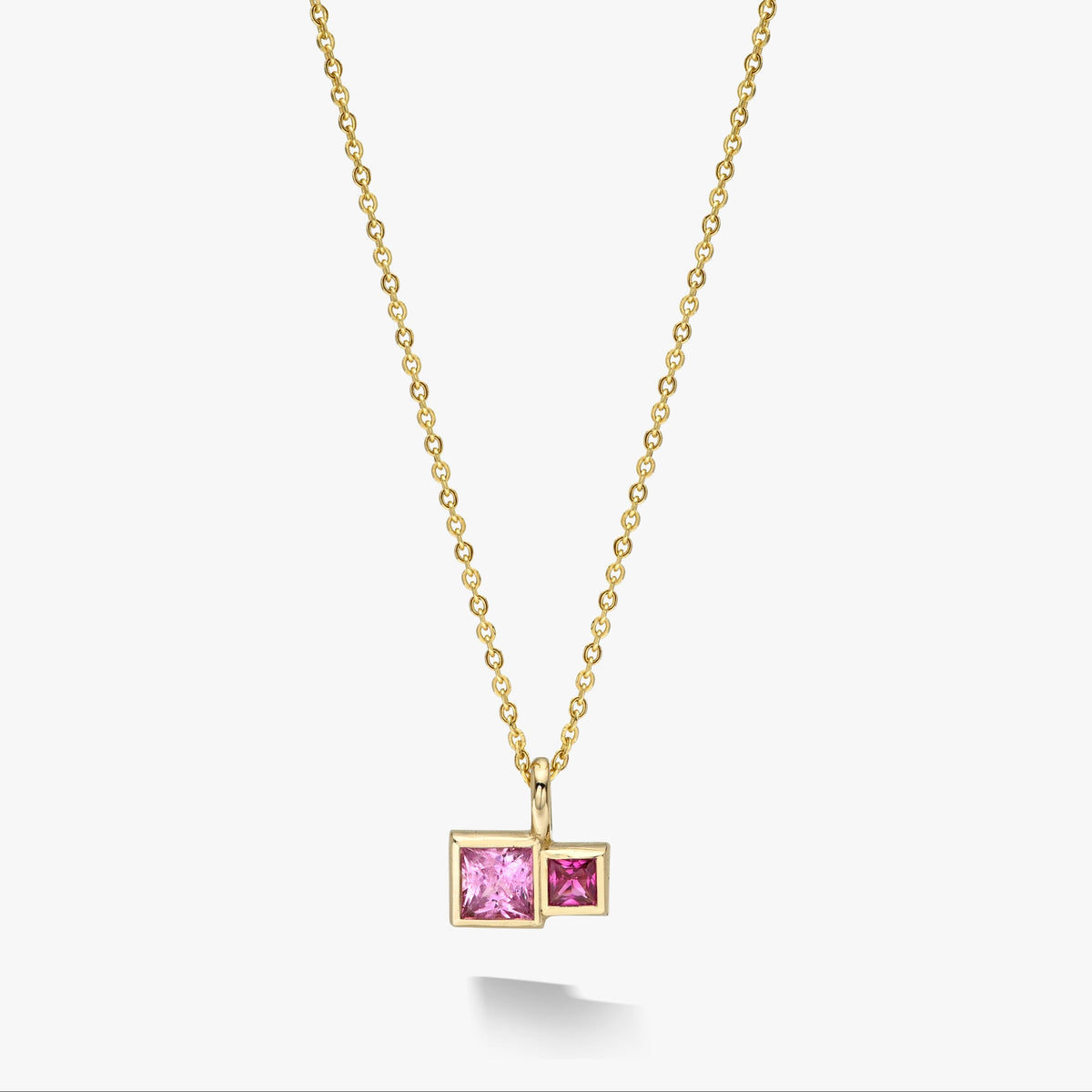 Pink Sapphire Savoye Necklace