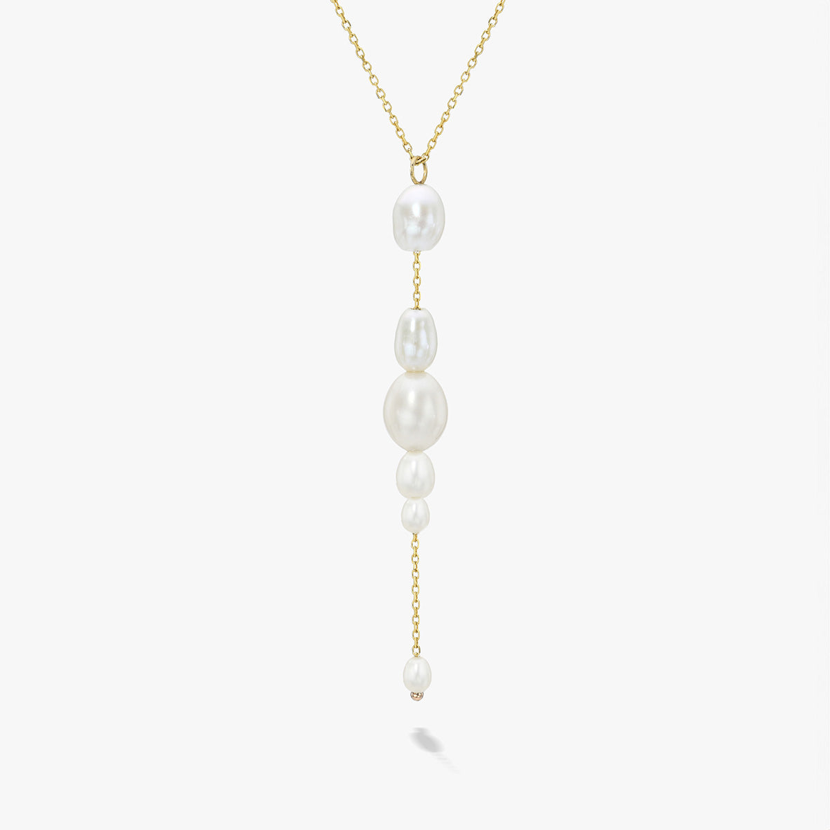 Palazzo Necklace, White