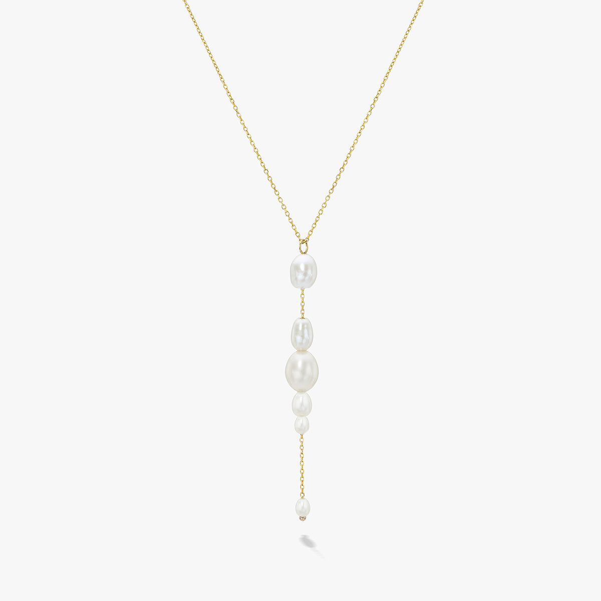 Palazzo Necklace, White