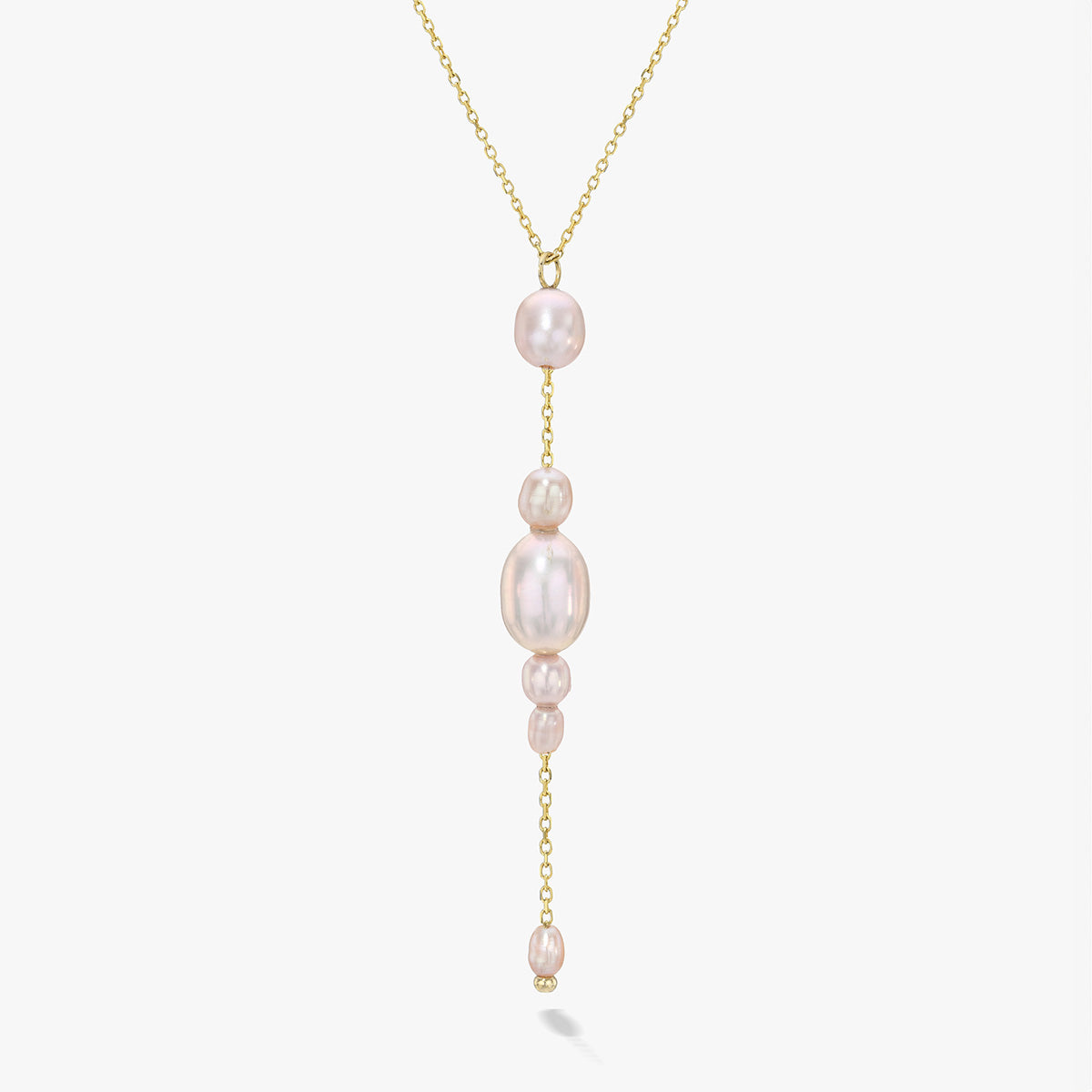 Palazzo Necklace, Blush