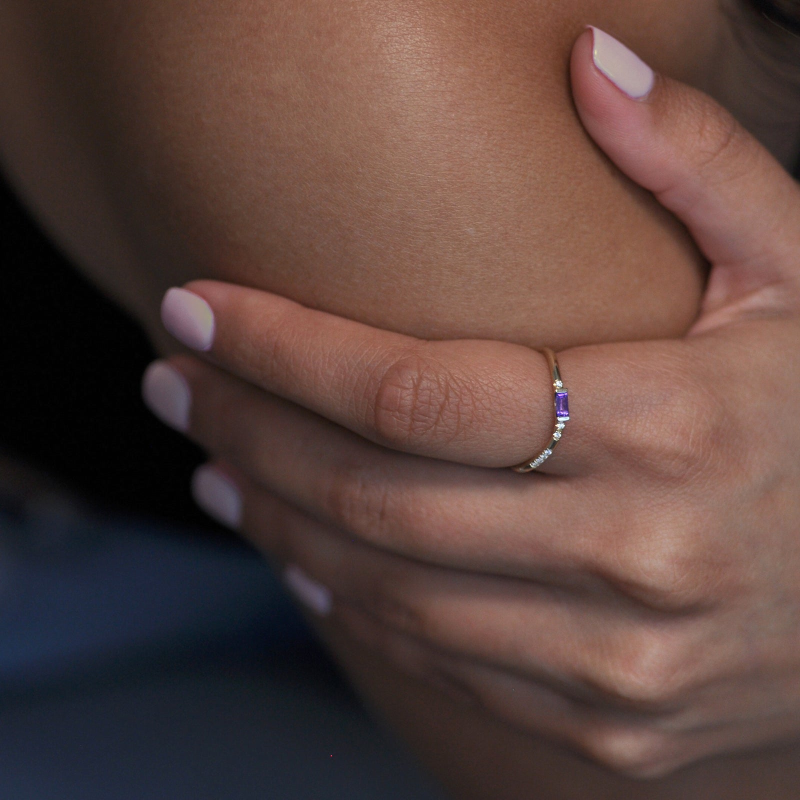 Pleiades Birthstone Ring