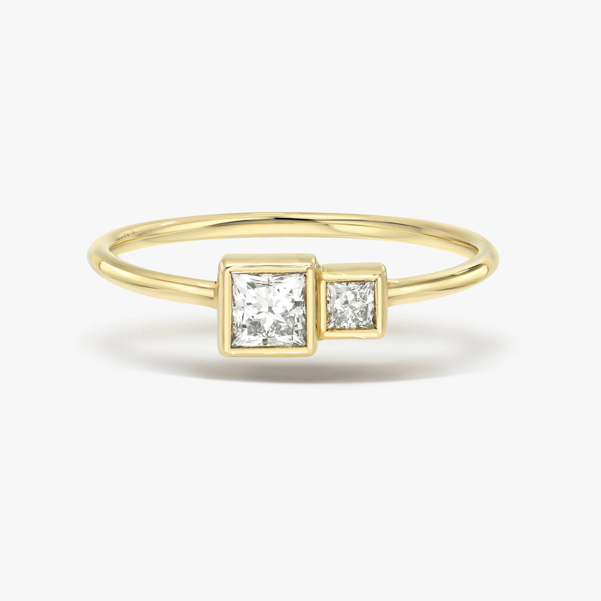 Lab-Grown Diamond Toi et Moi Savoye Ring