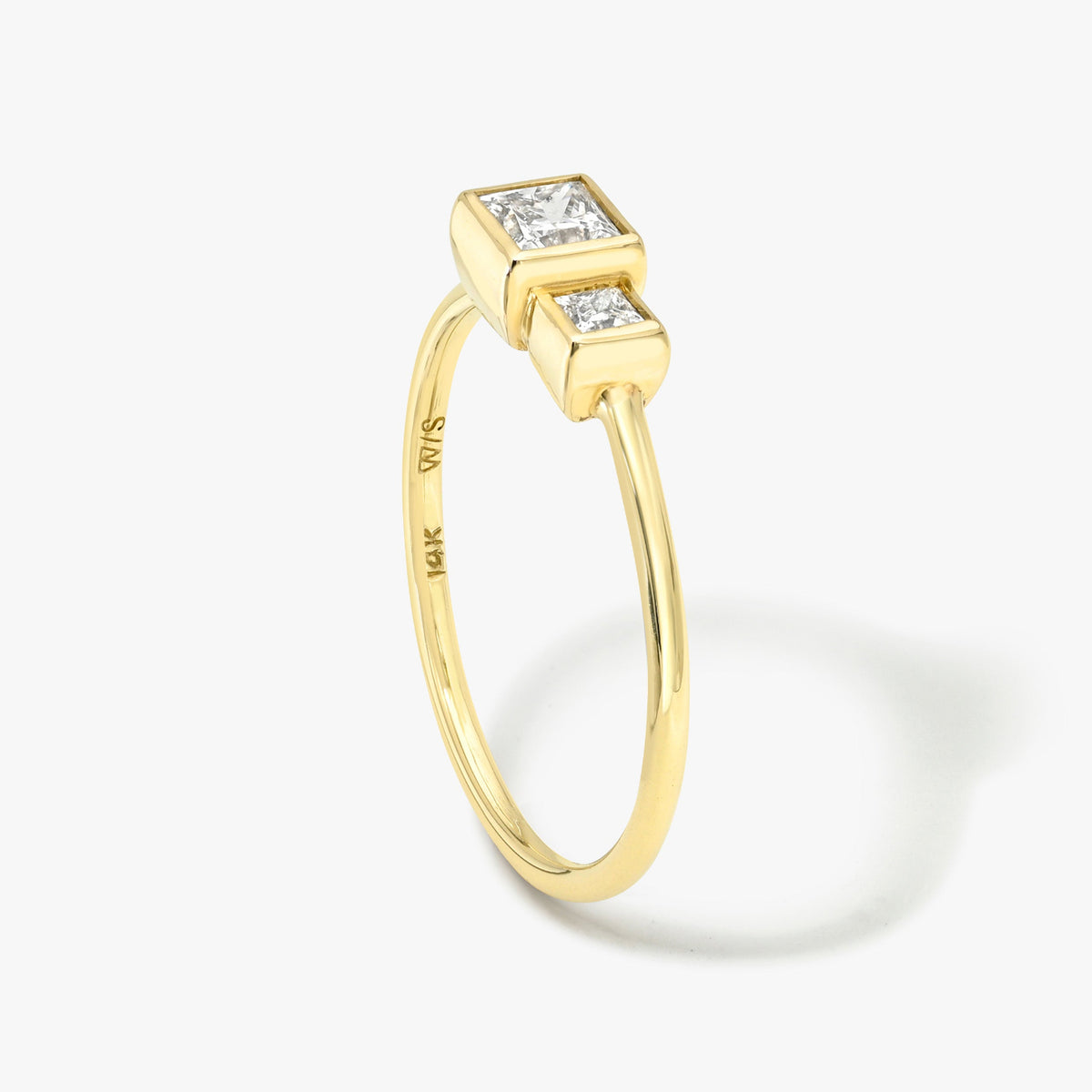 Lab-Grown Diamond Toi et Moi Savoye Ring