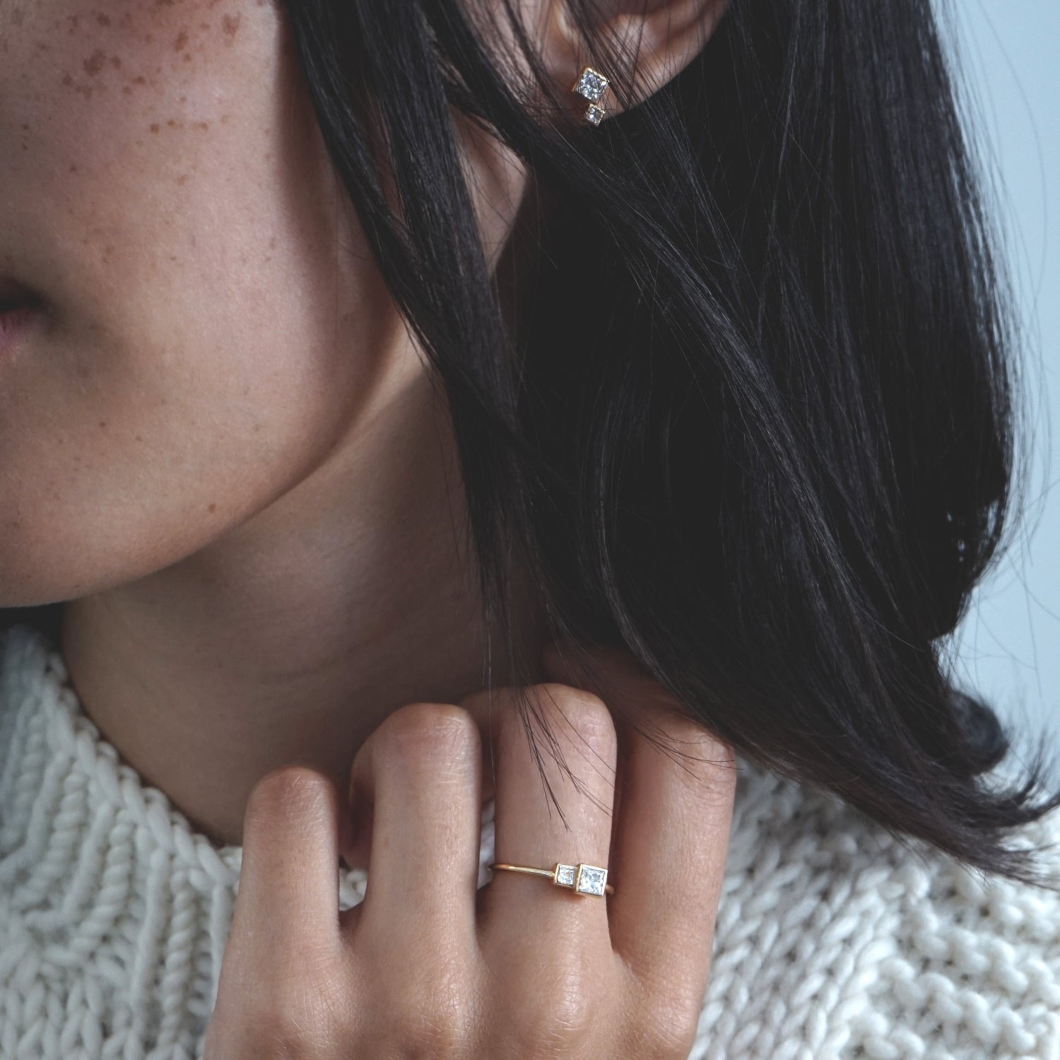 Diamond Toi et Moi Savoye Ring