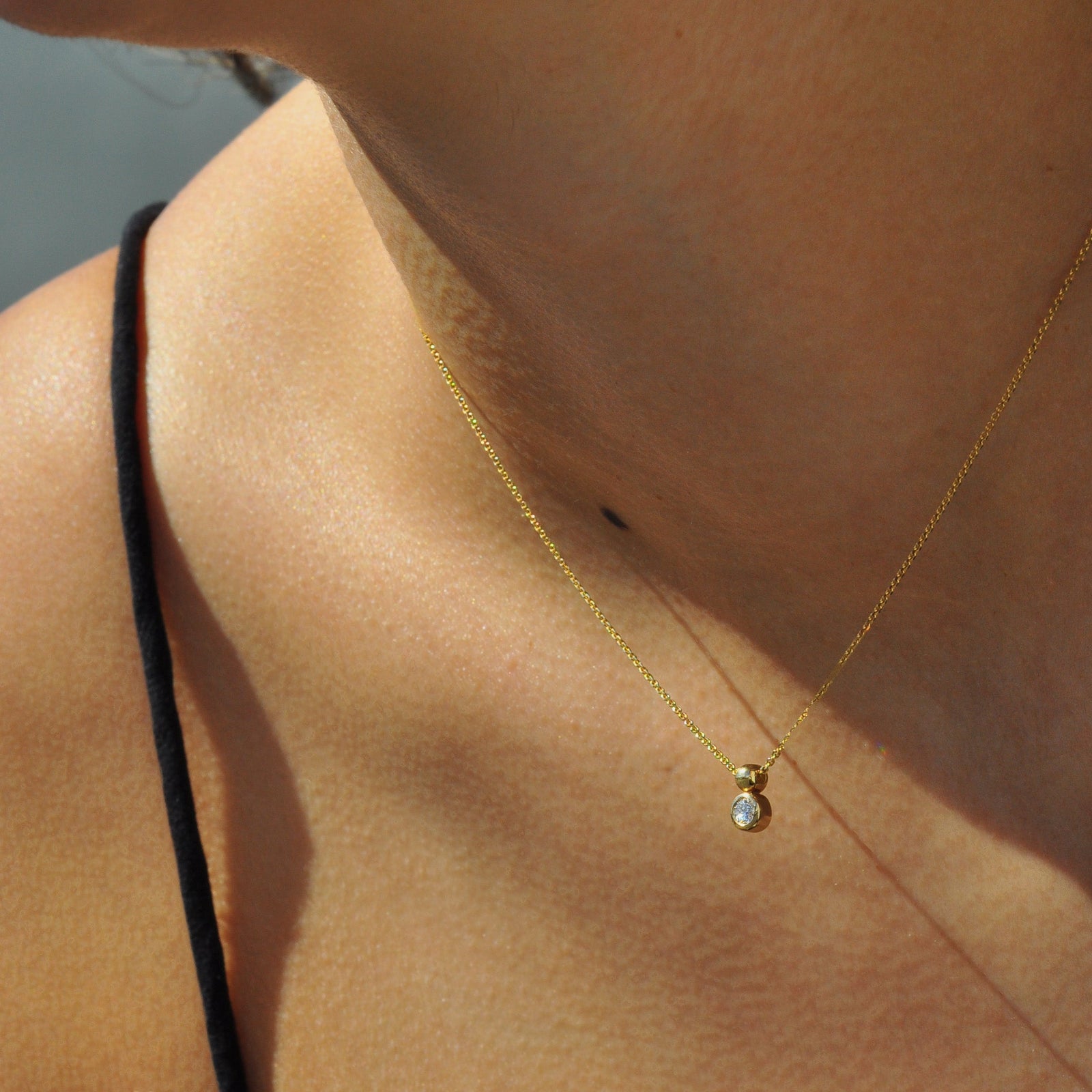 Diamond Solo Necklace