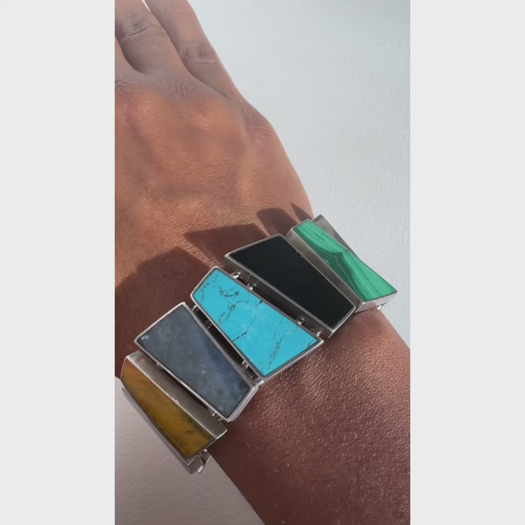 Vintage Elemental Stone Bracelet