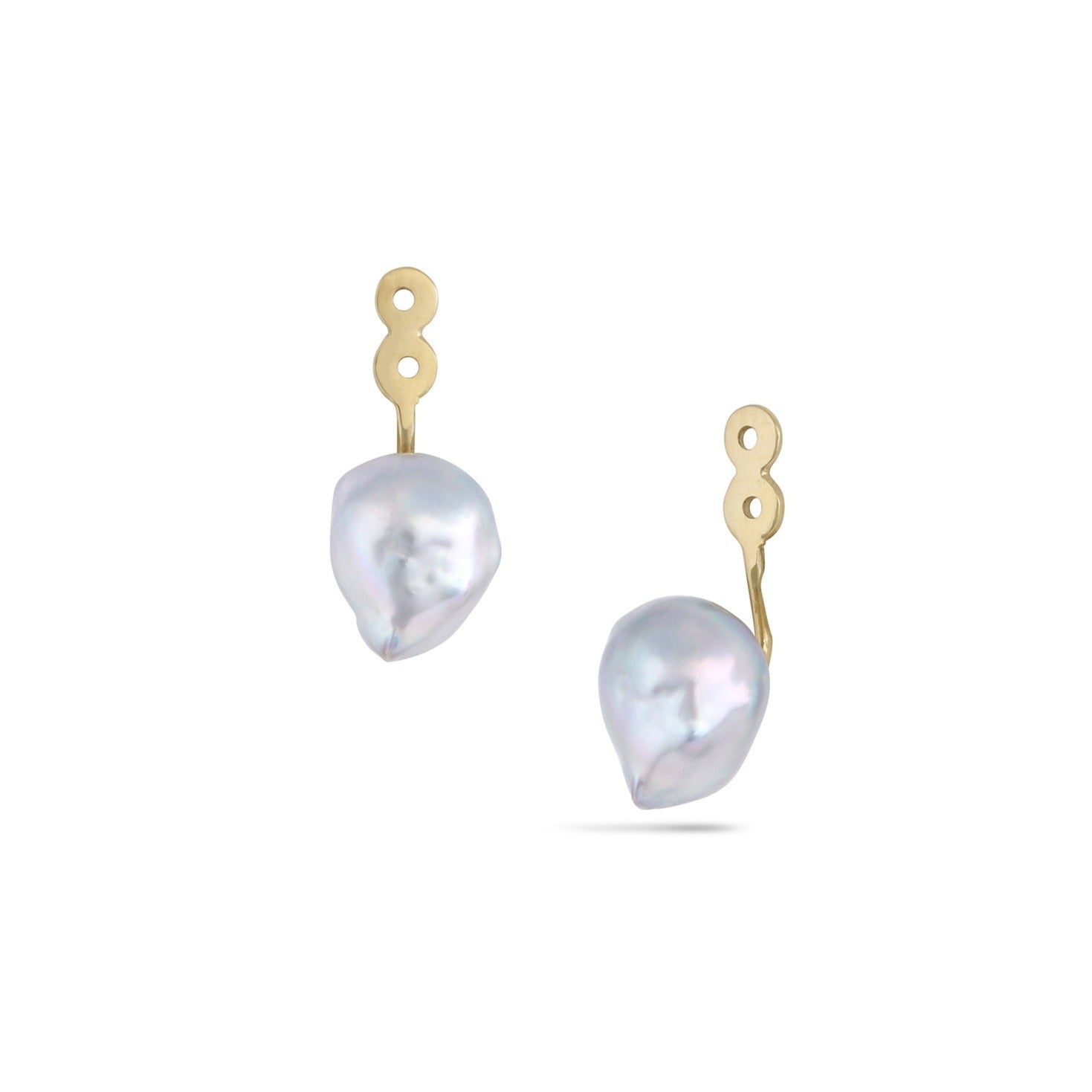 Blue Akoya Andromeda Ear Jackets