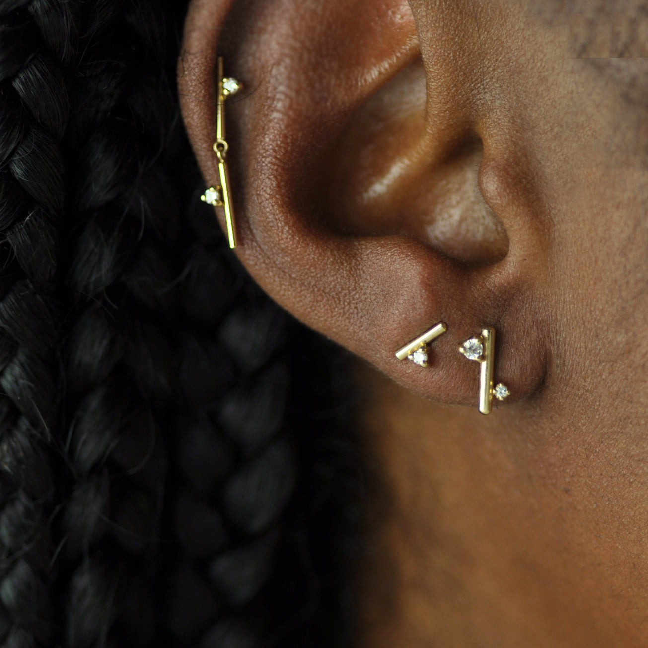 Andromeda Mini Studs