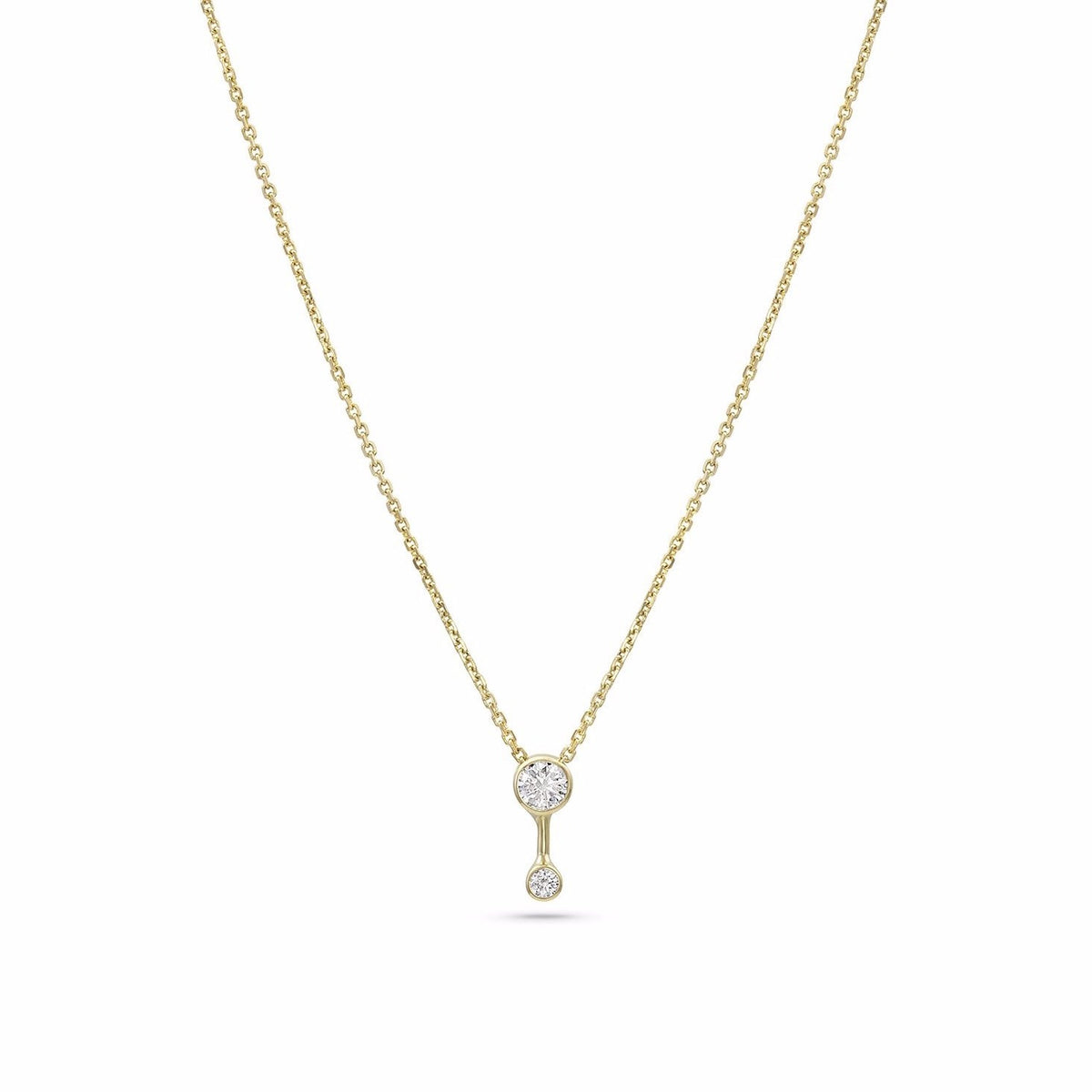 Duo Diamond Necklace