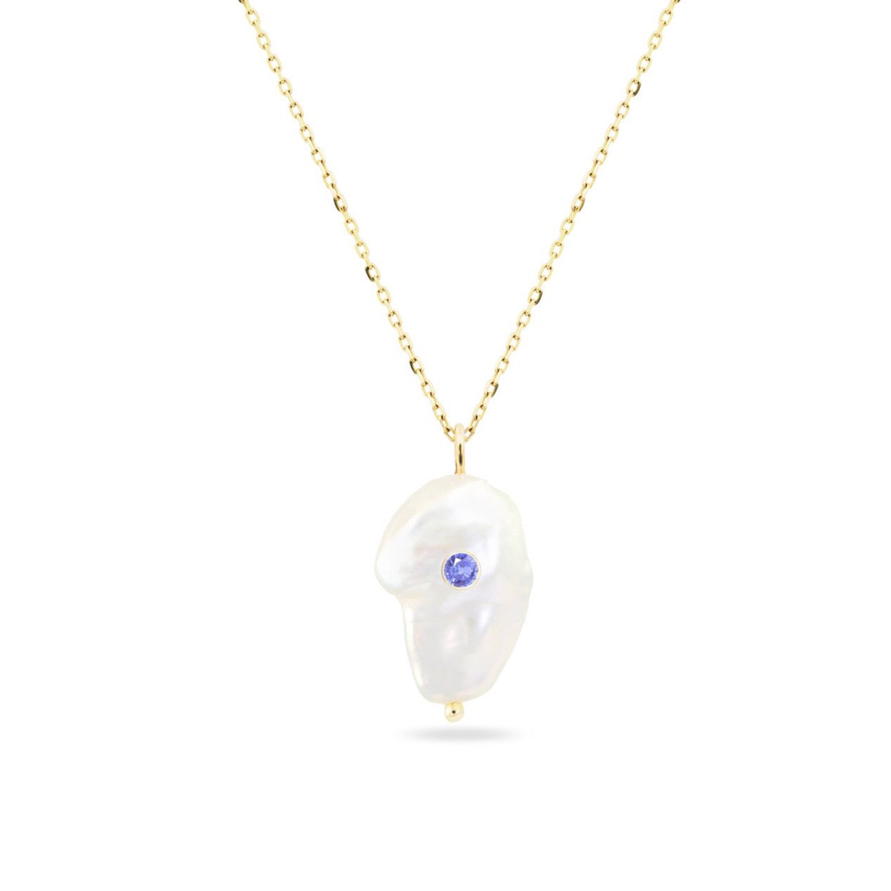 Kenna Birthstone Pearl Necklace