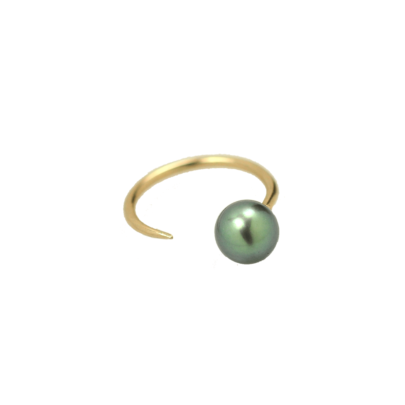 Illusion Ring, Black Pearl