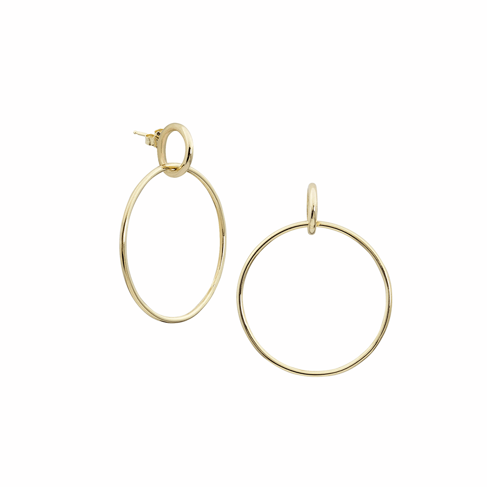 9ct gold hoops store