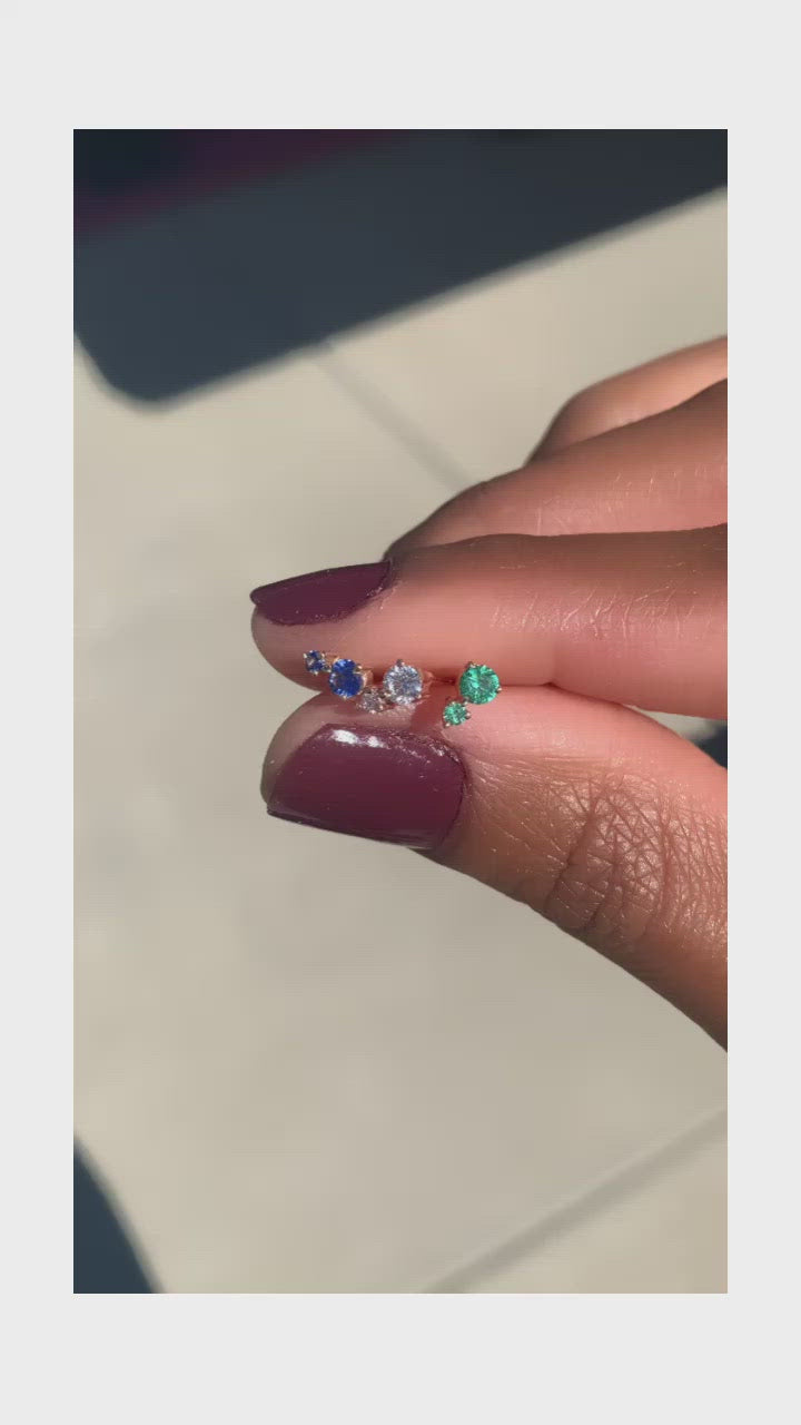 Francesca Birthstone Stud