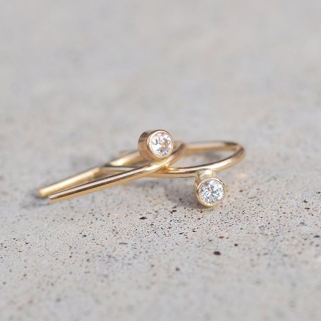 Diamond Hug Earrings