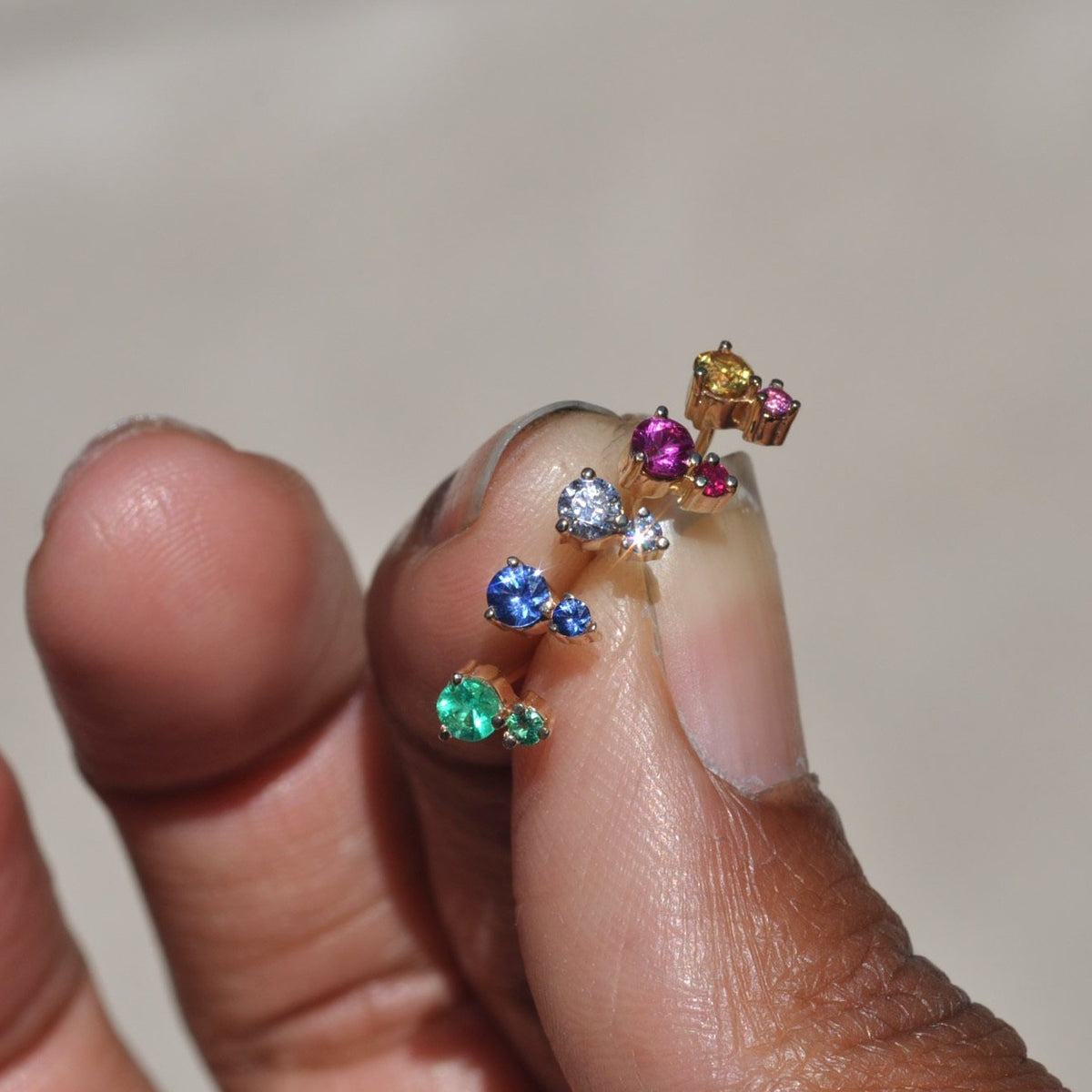 Francesca Diamond Stud