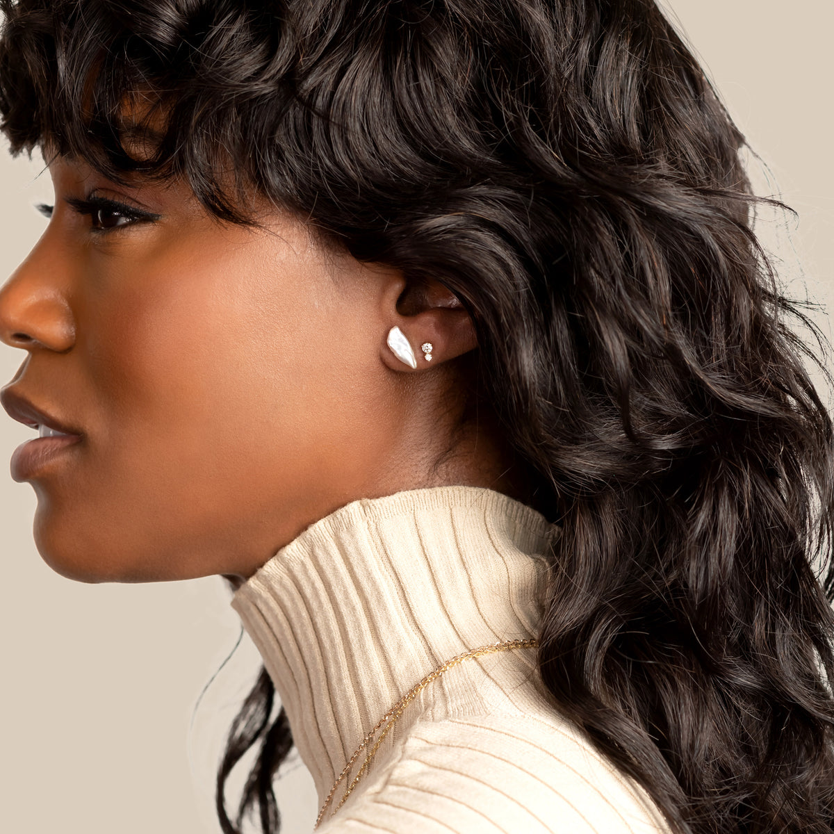 Francesca Diamond Stud