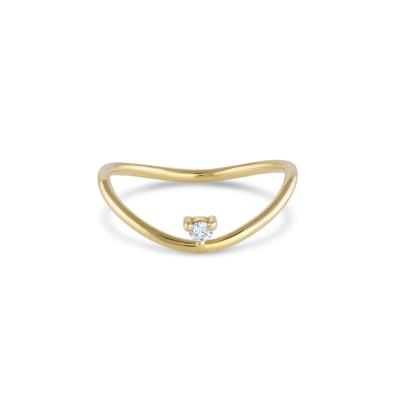 Diamond Ellipse Ring