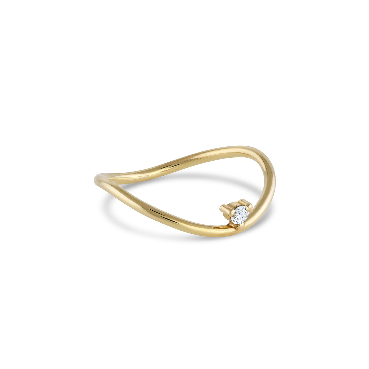 Diamond Ellipse Ring