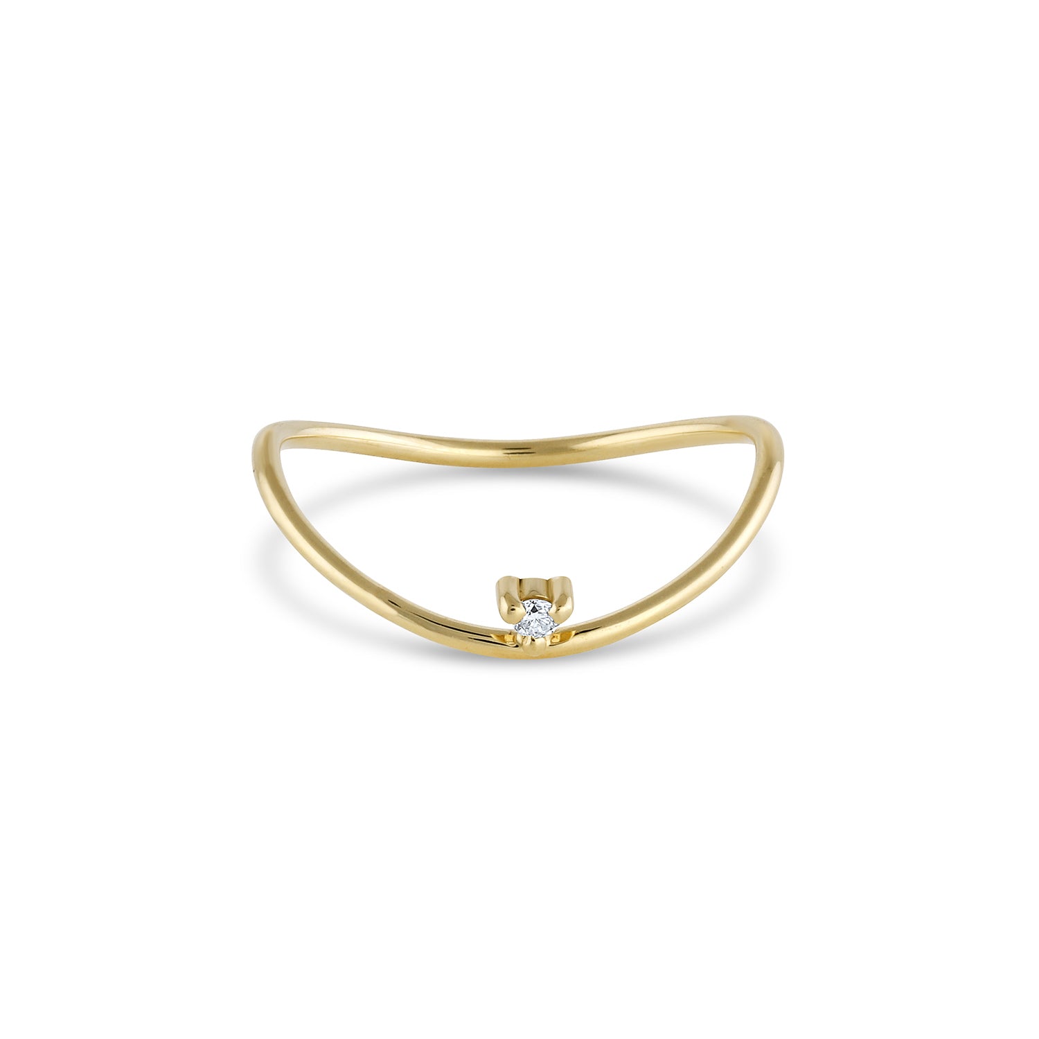 Diamond Ellipse Ring, Extra Fine