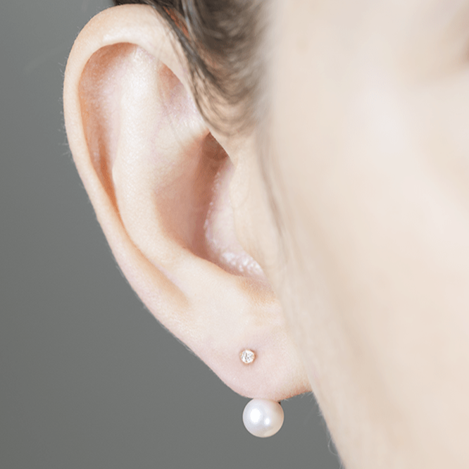 Diamond Floater Ear Jackets